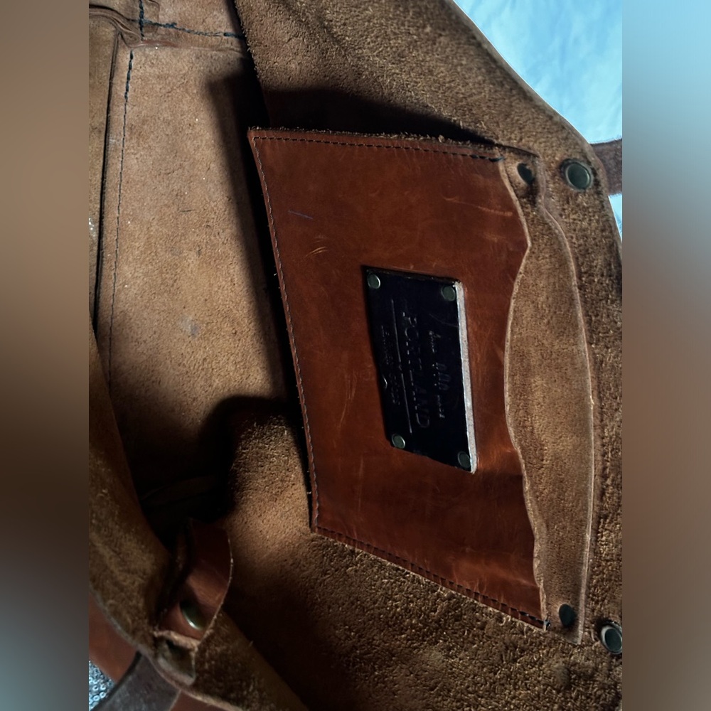 Portland Leather Honey Large Tote Bag - Picture 11 of 12